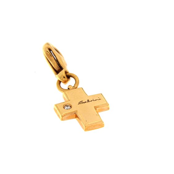 Charm Salvini Donna Corolla in Oro Diamante 0.01 Ct 20029372 - 20029372